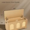 Rattan Storage Bench
