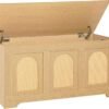 Rattan Storage Bench